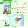 BenBen Travel Tangram Puzzle with Magnetic Wooden Shapes, Extra Large Dual-Sided Magnet Surface, Color Pattern IQ Book, Road Trip Car Plane Game, Educational STEM Travel Toys for Kids Adults view 3