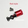 DingMotuo Lubrication Oil Cup with Stainless Steel Bracket for RC Gasoline Boat Axle System - Silver, Red, Gold(Red) view 2
