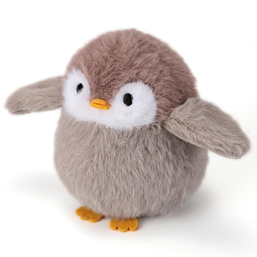 ABEARCAR Penguin Stuffed Animal 4.5 Inches Penguin Plush Toy Holder Bag Pendant Party Favor Christmas Birthday Valentine's Day Gift Toys for Boys Girls Kids