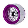 4PCS Beadlock Rims 1.9 Inch Wheels RC Rim Hub Aluminum Beadlock Rims for Traxxas TRX4 TRX6 Redcat GEN7 GEN8 Rc4wd D90 Axial SCX10 SCX10 II 90046 SCX10 III AXI03007 12mm Hex 1/10 RC Crawler (Silver) view 2