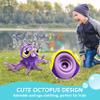 SYNCFUN Dancing Octopus Bubble Machine with Music, 360 Moving & Auto-Avoidance, Cute Bubble Machine Gun Blower with Solution Refills for Kids,Easter,Outdoor, Birthday,Party view 3