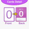 108PCS Toddler Flash Cards,Number, Alphabet, Math Flash Cards with 9 Dry Erase Pens - Early Education Flashcards for Kids, Preschool Learning Activities 3+ view 3