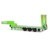 wheelfun 1/14 LESU Metal Trailer Hydraulic Lifting Tailboard Electric Legs Painted for RC Tractor Truck DIY Radio Controlled Lorry Car Hobby Grade Model view 2