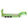wheelfun 1/14 LESU Metal Trailer Hydraulic Lifting Tailboard Electric Legs Painted for RC Tractor Truck DIY Radio Controlled Lorry Car Hobby Grade Model view 3