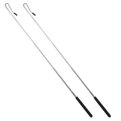 2 Pack Puppet Handles Arm Control Rod, 8-21 inch Extendable Metal Puppet Stick Accessory, Easy to Use Puppet Arm Rods Tools for Small and Large Puppets