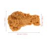 LUOZZY 12pcs Artificial Chicken Nuggets and Drumsticks Simulation Fake Fried Food Models for Display Decoration Kitchen Props view 3