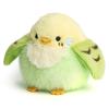 ABEARCAR 3.9 inches Parakeet Plush Toy Bird Stuffed Animal Plush Toy Holder Bag Pendant Party Christmas Birthday Valentine's Day Gifts Toys for Kids Girlfrends view 2