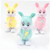 HONMEET 3Pcs Wind Up Rabbit for Clockwork Jumping Rabbits Fun Party Playthings Random Colors for Imaginative Play and Parties view 4