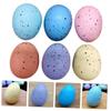 CIYODO 6pcs Simulation Eggs for Easter Crafts Decorative Painted Props for Boys and Girls Projects and Holiday Decorations view 2