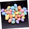 CIYODO 6pcs Simulation Eggs for Easter Crafts Decorative Painted Props for Boys and Girls Projects and Holiday Decorations view 3