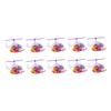 BCOATH 10pcs Helicopter Clockwork Toys for Boys and Girls Wind-up Toy Party Game view 1