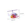 BCOATH 10pcs Helicopter Clockwork Toys for Boys and Girls Wind-up Toy Party Game view 2