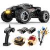 DEERC 8618 1/16 Fast Brushless RC Cars for Adults, Max 56mph, 2 3S Lipo Batteries Electric Off-Road Waterproof RC Truck,4X4 High Speed Remote Control Car, All Terrain RC Truggy for Boys view 1