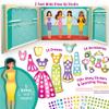 Imagimake DIY Magnetic Dress-Up Indian Princess | Pretend Play Toys for Kids | 30 Magnetic Dresses & Accessories | Interchange & Create Unlimited Outfits | Birthday Gift for 3,4,5,6,7,8 Year Old Girl view 2