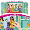 Imagimake DIY Magnetic Dress-Up Indian Princess | Pretend Play Toys for Kids | 30 Magnetic Dresses & Accessories | Interchange & Create Unlimited Outfits | Birthday Gift for 3,4,5,6,7,8 Year Old Girl view 4
