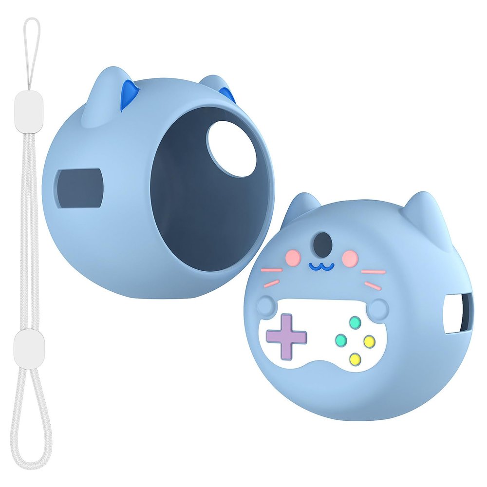 for Punirunes Interactive Digital Toy CaseSoft Skin Silicone Anti-ScratchFull Protective-Blue