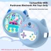 for Punirunes Interactive Digital Toy CaseSoft Skin Silicone Anti-ScratchFull Protective-Blue view 2