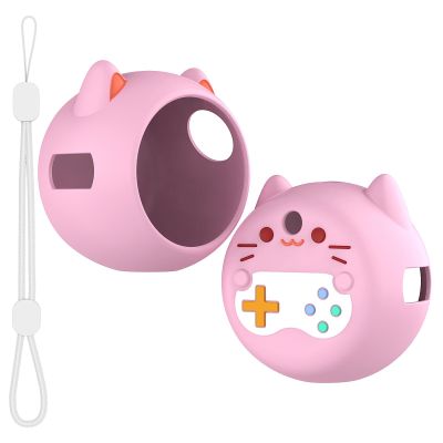 for Punirunes Interactive Digital Toy CaseSoft Skin Silicone Anti-ScratchFull Protective-Pink