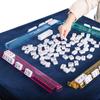 4PCS Rainbow Mahjong Rack and Pusher Combo, Adults 36+ Unisex, 4 Count, Multicolor, Plastic, No Assembly Required (Grey) view 4