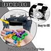 AVXINSOK Checkered Number 1 Pinata with Stick and Blindfold Black and White Race Car Pinata for Kids 1st Birthday Anniversary Racing Car Party Supplies view 4
