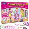 Imagimake DIY Magnetic Dress-Up Princess | 30 Dresses & Accessories | Mix & Match Pretend Play Magnetic Toys | Games for 3 Year Olds | Easter Basket Stuffers | 3,4,5,6 Year Old Girl Birthday Gift view 1