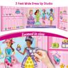 Imagimake DIY Magnetic Dress-Up Princess | 30 Dresses & Accessories | Mix & Match Pretend Play Magnetic Toys | Games for 3 Year Olds | Easter Basket Stuffers | 3,4,5,6 Year Old Girl Birthday Gift view 4