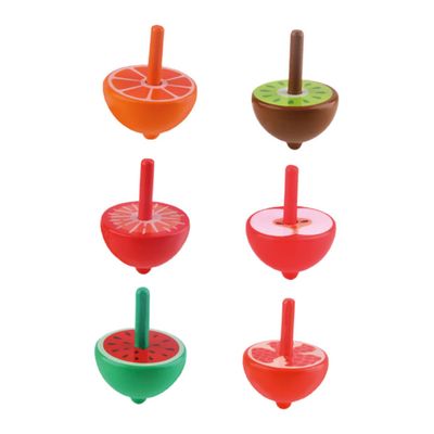 CIYODO 6pcs Gyro Toys for Boys and Girls Manual Spinning Tops Educational Playthings for Boys and Girls Lightweight Fun Parent-boy Girl Interaction for Creative Play