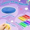 VioraWhite 72 Pcs 38oz Air Dry Clay Bulk Modeling Magic Ultra Lightweight Foam Modeling Clay for Kids Adults DIY Gifts Party Arts Crafts and School Project Supplies(Fresh Color) view 2