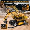 5 in 1 Building Toys STEM Robotics Kit for Kids 6-14, Remote & APP Controlled STEM Excavator/Truck/Robot/Bulldozer/Roller, 535 PCS Blocks RC Robot Erector Sets, Birthday Gift for 8 10 11 12+ Years Old view 3