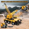 5 in 1 Building Toys STEM Robotics Kit for Kids 6-14, Remote & APP Controlled STEM Excavator/Truck/Robot/Bulldozer/Roller, 535 PCS Blocks RC Robot Erector Sets, Birthday Gift for 8 10 11 12+ Years Old view 4