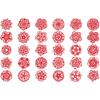 30PCS Chinese Paper Cutting Kit, Paper Art Crafts Kits for Window Decoration Spring Festival Chinese New Year Celebration Activity view 1