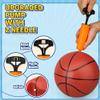 Amarlozn Mini Basketball for Indoor Mini Basketball Hoop, 9 Inch Small Replacement Basketballs Soft Ball for Inflatable Pool, Beach Sandbox Outdoor Play Game Gift Pack for Toddler Kids Adults 5PCS view 4