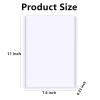 20PCS Comic Book Toploader, Premium PVC Hard Sleeves for Current/Silver Age Comics, 7.6x11 Inch Crystal Clear Protection, for Display & Storage Holder Comic Book Top Loader (20) view 3