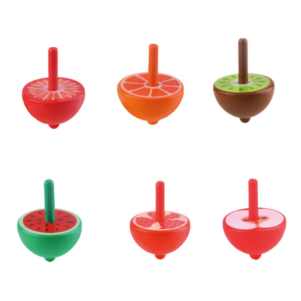 CORHAD 6pcs Creative Gyro Toys for Boys and Girls for Early Childhood Play Engaging and Lightweight Educational Toys for Boys and Girls