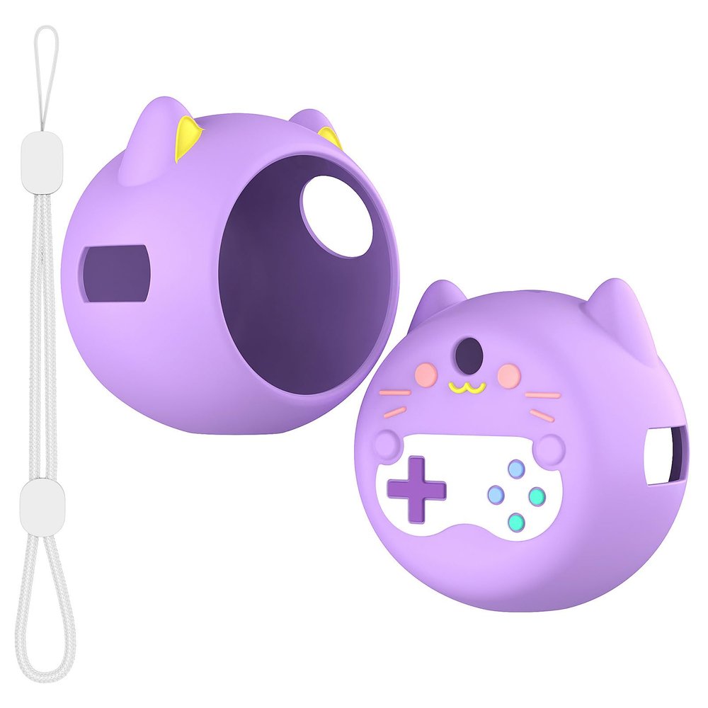 for Punirunes Interactive Digital Toy CaseSoft Skin Silicone Anti-ScratchFull Protective-Purple