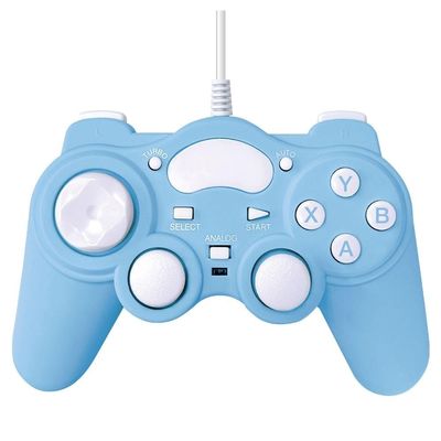 ALLONE ALG-PCCBL Controller, Wired for PC, Blue, Width 6.5 x Depth 2.4 x Height 3.9 inches (16.5 x 6 x 10 cm)