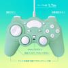ALLONE ALG-PCCBL Controller, Wired for PC, Blue, Width 6.5 x Depth 2.4 x Height 3.9 inches (16.5 x 6 x 10 cm) view 3