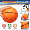 9" Mini Basketball for Indoor Mini Basketball Hoop, Replacement Basketballs Soft Ball for Inflatable Pool, Pool Beach Sandbox Outdoor Sports Gift Pack for Toddler kids Adults, 5 PCS (with Pump) view 3