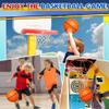 9" Mini Basketball for Indoor Mini Basketball Hoop, Replacement Basketballs Soft Ball for Inflatable Pool, Pool Beach Sandbox Outdoor Sports Gift Pack for Toddler kids Adults, 5 PCS (with Pump) view 4
