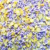 Lavender Lemonade Polymer Clay Fake Sprinkles, Pastel Purple and Yellow Sprinkle Mix with Lemon Slices, Decoden Funfetti Jimmies - Non Edible (15 gram bag) view 1