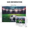1000 Piece Puzzles for Adults, Soccer Stadium Football Sports Bright Wood Jigsaw Puzzles, Funny Challenging Puzzles, Great Gift for Family Friends view 4
