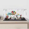 Dustproof Acrylic Display Box Compatible with Lego71786 Cold Ice Divine Dragon Model Display Case, Dustproof Box, Storage Box, Display Box (Only Display Box) (Black Base 3mm) view 2