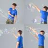 Uncle Bubble Giant Wizard 2-Pack | Double Bubble Fun with Giant Bubble Wands | Includes 2 Pair Wands & Concentrated Bubble Solution | Outdoor Toys for Kids & Families view 4