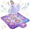 Surelect Dance Mat for 3-12 Year Old Girls, Frozen Dance Pad with Wireless Bluetooth, Purple Electronic Music Princess Toys Birthday for Kids and Toddlers Ages 3 4 5 6 7 8 9 10 + view 1