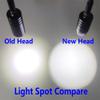 LED Spot Light for Microscope, Dual-Head Gooseneck 6W Illuminator Dimmable LED for Microscopes & Cameras Light Source Lamp Fits 20-32mm Industrial Stereo Stands Pillar Stands (Purple) view 2