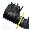 5-10 meter chicken tail feather decoration tassel feather wedding party dress decoration needlework jewelry 13-18cm(Green feathers,5meters) view 3