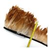 5-10 meter chicken tail feather decoration tassel feather wedding party dress decoration needlework jewelry 13-18cm(Green feathers,5meters) view 4
