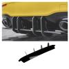 Compatible with Benz A-Class W177 A35 A45 AMG 2019-2022 Rear Bumper Chassis Diffuser Spoiler Lip Spoiler BodyKit Accessories Tuning view 3