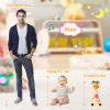 LLUKEME Dancing Giraffe Toy Stuffed Animal Baby Toys Singing Song Toddlers Toy Repeats What You Say Glowing Musical Toy for Baby Birthday Gift Groovy Giraffe Toy view 2