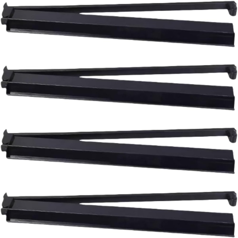 4PCS Rainbow Mahjong Rack and Pusher Combo, Adults 36+ Unisex, 4 Count, Multicolor, Plastic, No Assembly Required (Black)